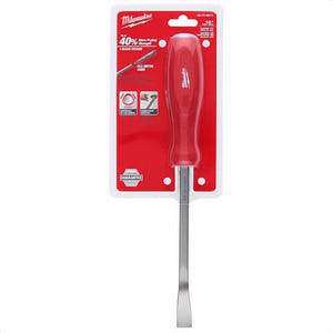 Milwaukee® 45-74-9212 I-Beam Pry Bar, Beveled Tip, 12 in OAL, Steel
