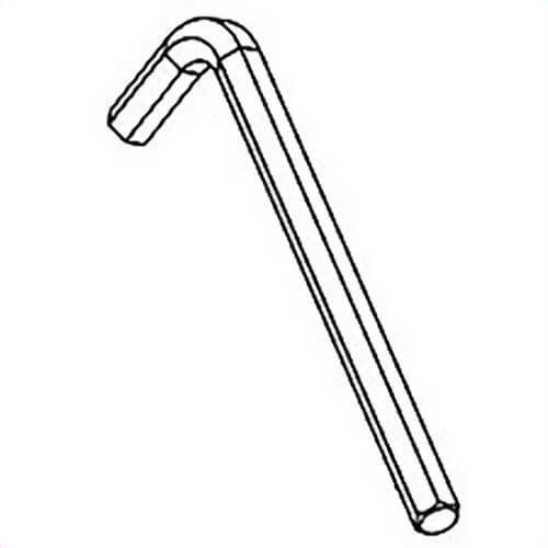 Milwaukee® 45-96-0325 Replacement Allen Wrench