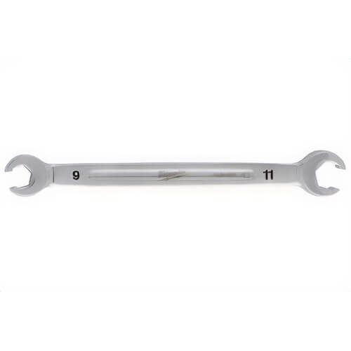 Milwaukee® 45-96-8350 Double End Flare Nut Wrench, 9 mm x 11 mm