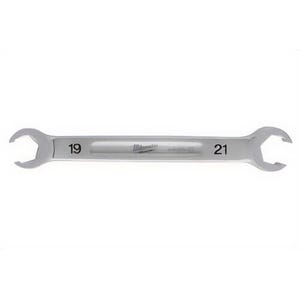 Milwaukee® 45-96-8355 Double End Flare Nut Wrench, 19 mm x 21 mm