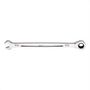 Milwaukee® 45-96-9209 Ratcheting Standard Length Combination Wrench, 9/32 in Wrench, 12 Points, Steel