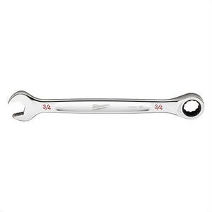 Milwaukee® 45-96-9224 Ratcheting Standard Length Combination Wrench, 3/4 in Wrench, 12 Points, Steel