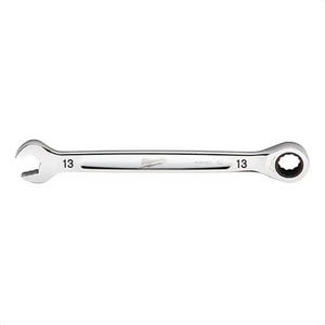 Milwaukee® 45-96-9313 Ratcheting Standard Length Combination Wrench, 13 mm Wrench, 12 Points, Steel