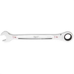Milwaukee® 45-96-9330 Ratcheting Standard Length Combination Wrench, 30 mm Wrench, 12 Points, Steel