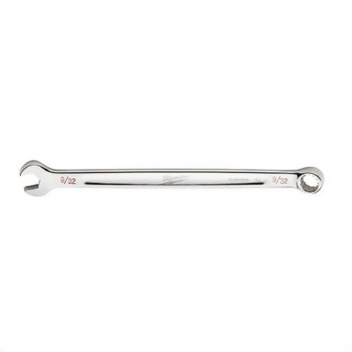 Milwaukee® 45-96-9409 Standard Length Combination Wrench, 9/32 in Wrench, 12 Points, 15° Offset, Steel