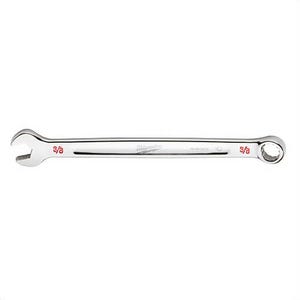 Milwaukee® 45-96-9412 Standard Length Combination Wrench, 3/8 in Wrench, 12 Points, 15° Offset, Steel