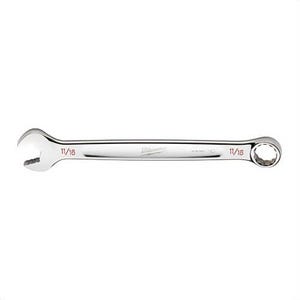 Milwaukee® 45-96-9422 Standard Length Combination Wrench, 11/16 in Wrench, 12 Points, 15° Offset, Steel