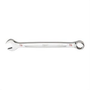 Milwaukee® 45-96-9428 Standard Length Combination Wrench, 7/8 in Wrench, 12 Points, 15° Offset, Steel