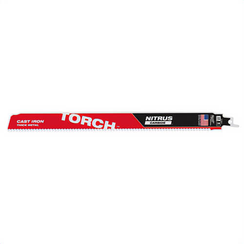 Milwaukee® 48-00-5263 Torch™ 84-Teeth Reciprocating Saw Blade, 12 in L, 7