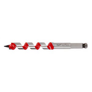 Milwaukee® 48-13-0623 Short Ship Auger Bit, 5/8 in dia, 6 in OAL, 3 in L Wide Flute, 7/16 in Shank