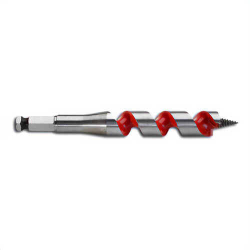 Milwaukee® 48-13-0683 Short Ship Auger Bit, 11/16 in dia, 6 in OAL, 3 in L Wide Flute, 7/16 in Shank