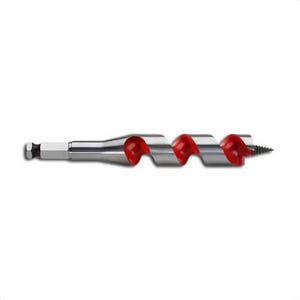 Milwaukee® 48-13-0813 Heavy Duty Solid Center Ship Auger Bit, 13/16 in dia, 6 in OAL, 3 in L, 7/16 in Shank