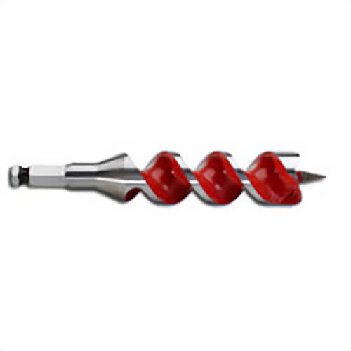 Milwaukee® 48-13-1120 Heavy Duty Solid Center Spur Auger Bit, 1-1/8 in dia, 6-1/2 in OAL, 4 in L, 7/16 in Shank