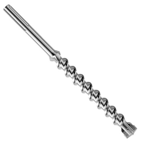 Milwaukee® MX4™ 48-20-3931 4-Cutter Rotary Hammer Drill Bit, 3/4 in Drill Bit, 45/64 in, 12 in D Cutting, Carbide Cutting Edge, 17 in OAL