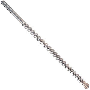 Milwaukee® MX4™ 48-20-3953 4-Cutter Rotary Hammer Drill Bit, 1 in Drill Bit, 45/64 in, 12 in D Cutting, Carbide Cutting Edge, 17 in OAL