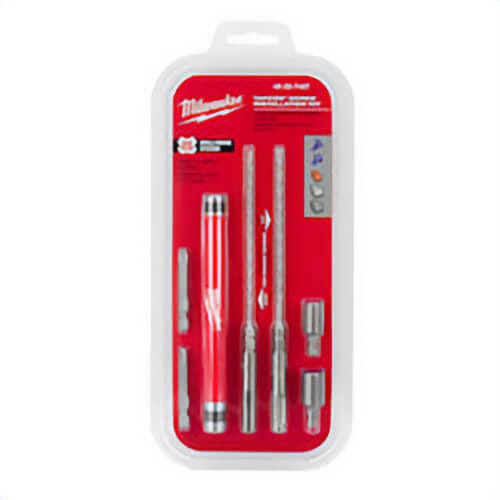 Milwaukee® 48-20-7497 Tapcon® Installation Kit, 7 pc, Carbide, 2-Cutter, SDS-Max® Shank