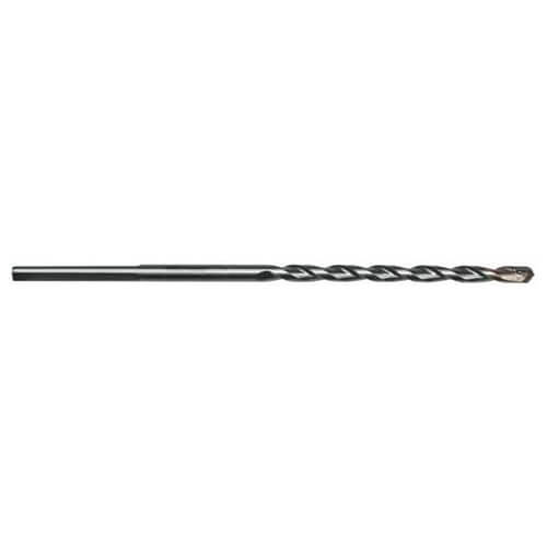 Milwaukee® Secure-Grip™ 48-20-8811 2-Cutter Heavy Duty Hammer Drill Bit, 1/4 in Drill Bit, 1/4 in 3-Flat Shank, 4 in D Cutting