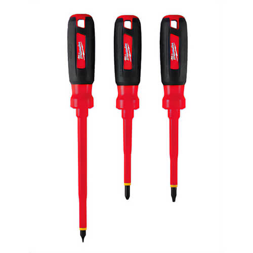 Milwaukee® 48-22-2202 Insulated Screwdriver Set, 3 pc