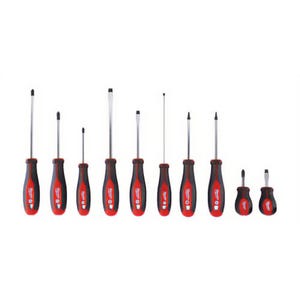 Milwaukee® 48-22-2710 Demolition Screwdriver Set, 10 pc, Forged Steel/Plastic/Rubber