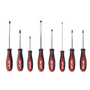 Milwaukee® 48-22-2718 Demolition Screwdriver Set, 8 pc, Forged Steel/Plastic/Rubber