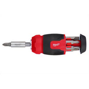 Milwaukee® 48-22-2910 Compact Multi-Bit Screwdriver 8-in-1