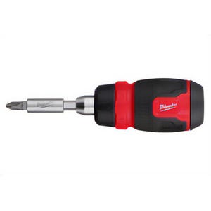 Milwaukee® 48-22-2913 Ratcheting Compact Multi-Bit Screwdriver 8-in-1
