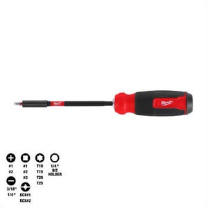 Milwaukee® 48-22-2915 14-in-1 Multi-Bit Screwdriver with ShockWave™ Impact Duty™ Bits