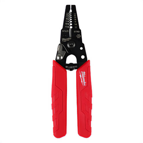 Milwaukee® 48-22-3044 Compact Comfort Grip Wire Stripper and Cutter, 10-24 AWG