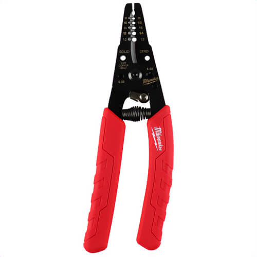 Milwaukee® 48-22-3050 Comfort Grip Wire Stripper and Cutter, 10-18 AWG