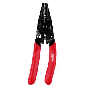 Milwaukee® 48-22-3052 Multi-Purpose Dipped Grip Wire Stripper and Cutter with Reinforced Head, 10-18 AWG