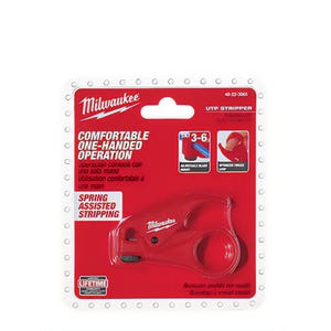 Milwaukee® 48-22-3065 Universal Twister Pair Stripper, 5.85 in OAL, Cat 3 to 6 Wires Shearing