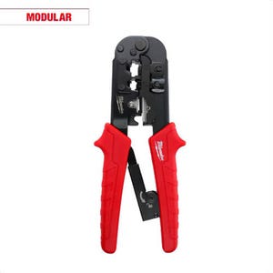 Milwaukee® 48-22-3076 Ratcheting Modular Crimper and Stripper