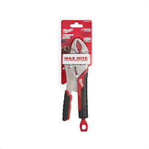Milwaukee® Torque Lock™ Maxbite™ 48-22-3710 Locking Plier, 1-7/8 in Nominal, 1-13/64 in L x 19/32 in W Forged Alloy Steel Gripped Curved Jaw, 10 in OAL