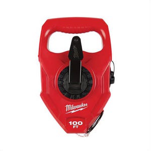 Milwaukee® 48-22-3910 Extra Bold Large Capacity Chalk Reel, 100 ft L, 18 oz Chalk, Metal Handle