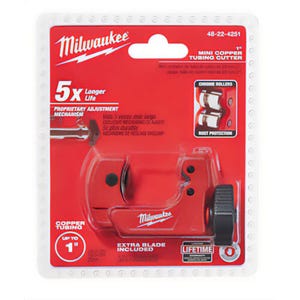 Milwaukee® 48-22-4251 Mini Tubing Cutter, 1 in Nominal, 1 in W Jaw
