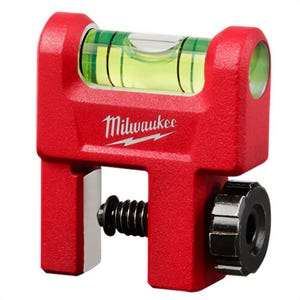 Milwaukee® 48-22-5001 Compact Pipe Lock Level, 1-1/2 in L x 1/2 in W, 270° Vial Position, Aluminum
