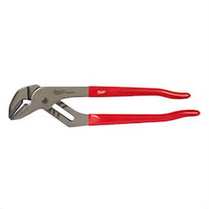 Milwaukee® 48-22-6512 Tongue and Groove Plier, 2-1/4 in Nominal, 1-1/2 in L x 1/2 in W Steel Straight Jaw, 12 in OAL