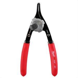 Milwaukee® 48-22-6531 Convertible Snap Ring Pliers 45°, 0.038 in