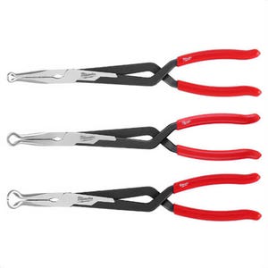 Milwaukee® 48-22-6563 Long Reach Hose Grip Pliers Set, 3 pc