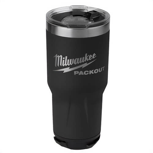 Milwaukee® 48-22-8393B Packout™ Tumbler, 30 oz Capacity, 8 in OAL x 4.1 in OAW x 4 in OAD