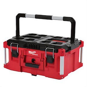 Milwaukee® 48-22-8425 Packout™ Large Waterproof Tool Box, 11.3 in H x 16.1 in W x 22.1 in D, IP65 Rated Weather Seal