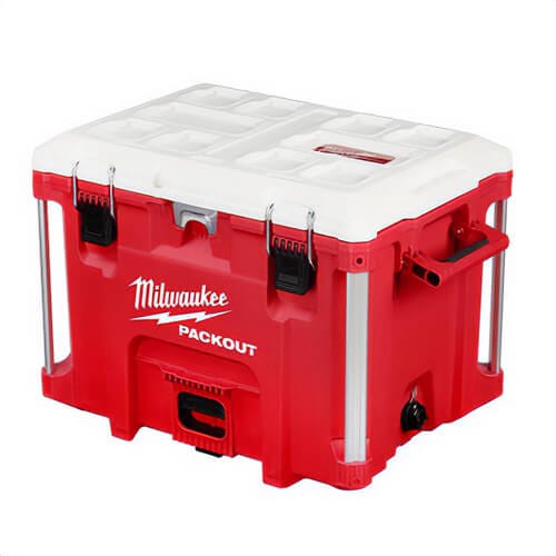 Milwaukee® 48-22-8462 48-22 Resistant Body Extra-Large Cooler, 20 L Capacity, Red