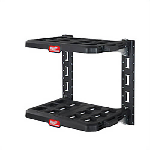 Milwaukee® 48-22-8480 Packout™ Racking Kit, 50 lb Capacity, Polymer, Black