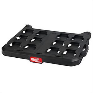Milwaukee® 48-22-8481 Packout™ Racking Shelf, 50 lb Capacity, Polymer, Black