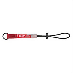 Milwaukee® 48-22-8823 Barrel Quick Connect Locking Tool Lanyard, 10 lb Capacity, Loop Connection, Nylon/Rubber