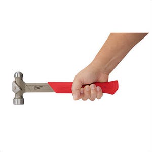 Milwaukee® 48-22-9130 Hammer, Ball Peen, 12.9 in OAL, 16 oz Head Steel Head