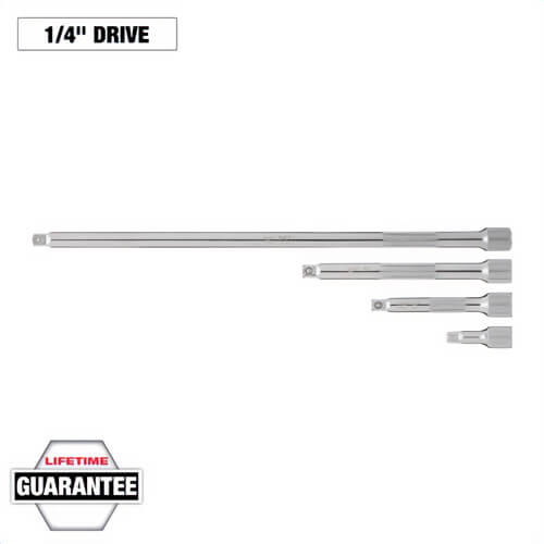 Milwaukee® 48-22-9340 Drive Extension Set, 1/4 in, 4 pc