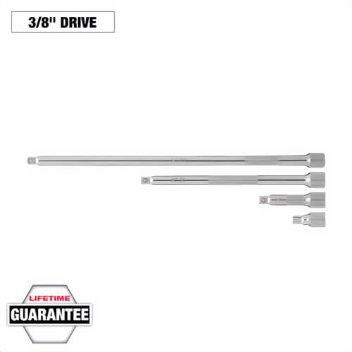 Milwaukee® 48-22-9341 Drive Extension Set, 3/8 in, 4 pc