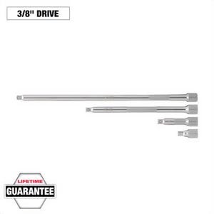 Milwaukee® 48-22-9341 Drive Extension Set, 3/8 in, 4 pc