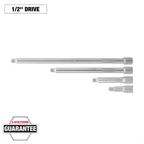 Milwaukee® 48-22-9342 Drive Extension Set, 1/2 in, 4 pc